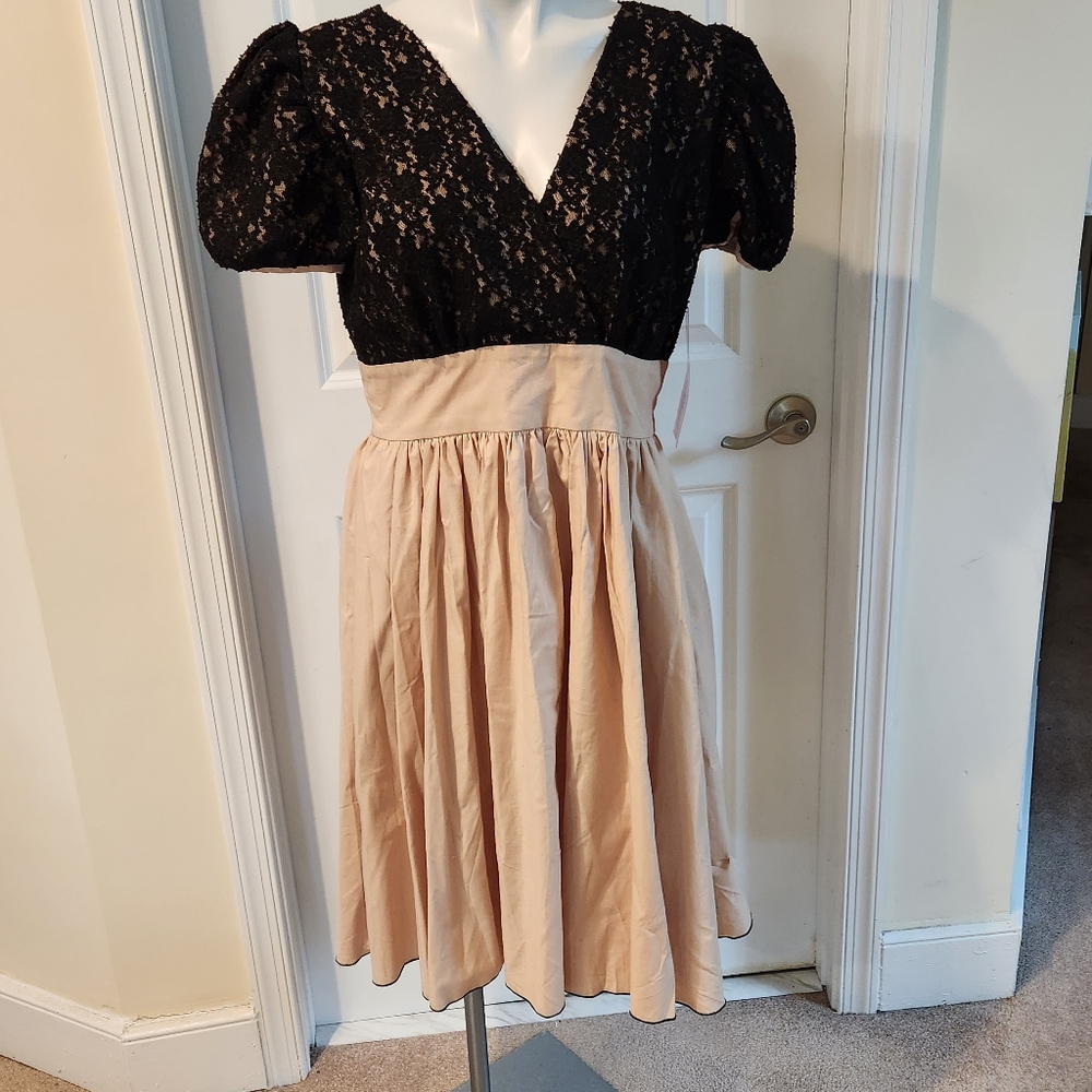 Lolita Girl dress size XL vintage inspired, cotton, made in USA with tags